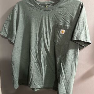 Carhartt Women’s Short Sleeve Tee in Heathered Olive